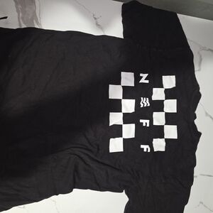 Neff Black and White Checkered Short Sleeve Tee